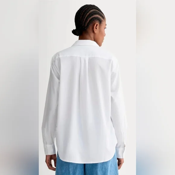 Everlane Must Have Shirt in Silky Cotton size 10 - Picture 4 of 13